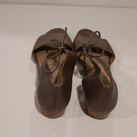 Eileen Fisher Vero Cuoio Open Toe flats - Size 8 EXCELLENT CONDITION! - Picture 5 of 8